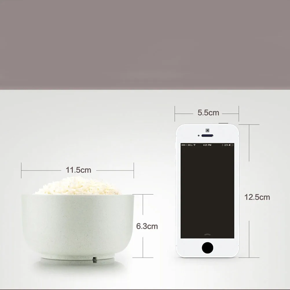 4 pçs conjunto de tigela de sobremesa de palha de trigo seguro para crianças inquebrável anti-queimadura crianças utensílios de mesa presentes tigela de palha de trigo