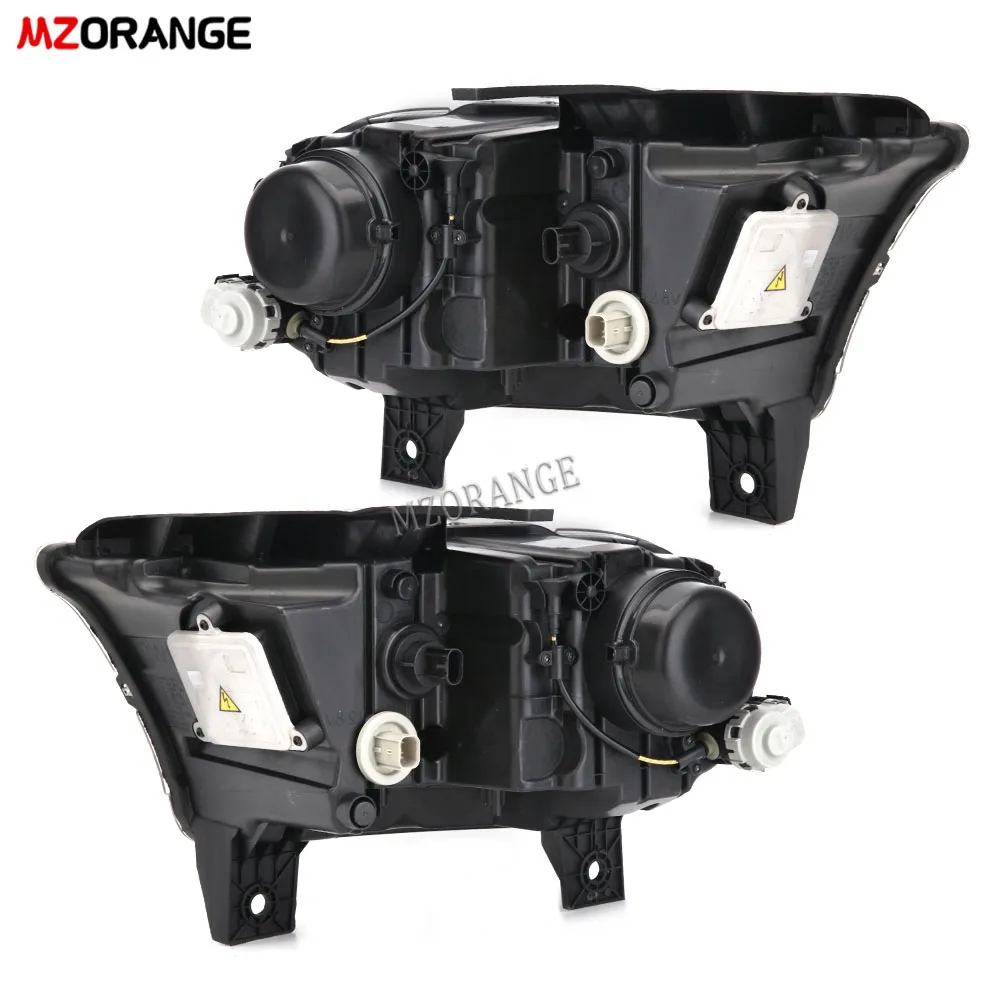 Front Car Headlights for Dodge Durango 2014-2021 Headlamp HID LED Daytime Running Light Width Lights Turn Yellow Turn Signal