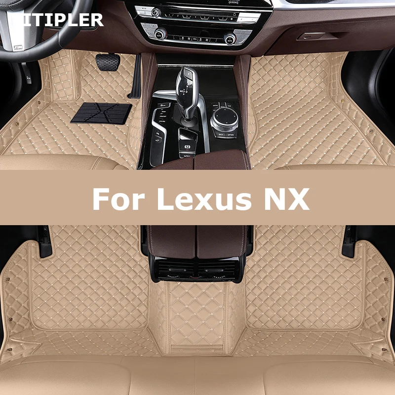 TITIPLER Custom Car Floor Mats For Lexus NX NX200t NX250 NX300 NX300h NX350 NX350h NX450h Auto Carpets Foot Coche Accessories