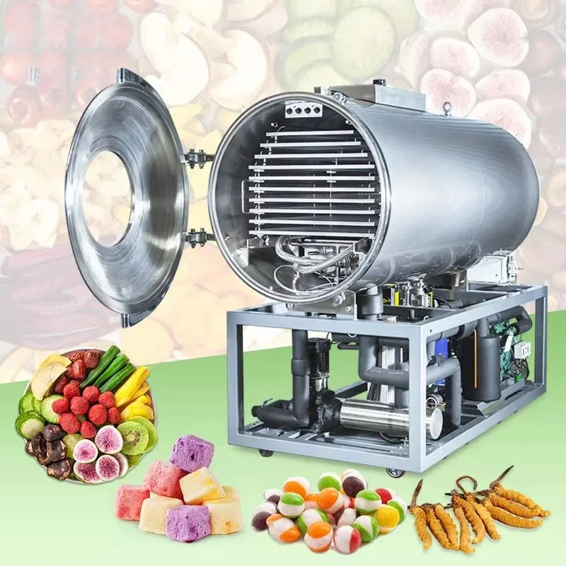 

Industrial Lyophilizer Liofilizador Freeze Freezing Drying Dried Dry Dryer Hine Equipment For Food