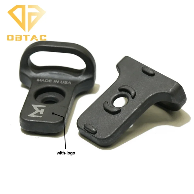 Airsoft Tactic Steel CQD Strap Sling Mount QD Sling Mount Adapter M-LOK Rail Single-Point Sling Hunting Weapons Accessories