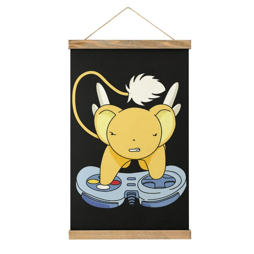 

CardCaptor Sakura Unofficial Gamer Kero Inspired Mural Kitchen Picture Hanging Canvas Hanging Picture Graphic Cool Funny Novelty