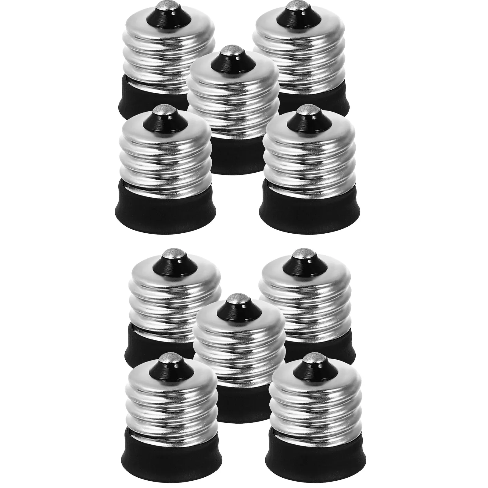 15Pcs Lamp Socket Adapter E17 to E14 Converter for Home Fan Light Fixture Bulb Base Adapter Reliable Stable Connection Quick