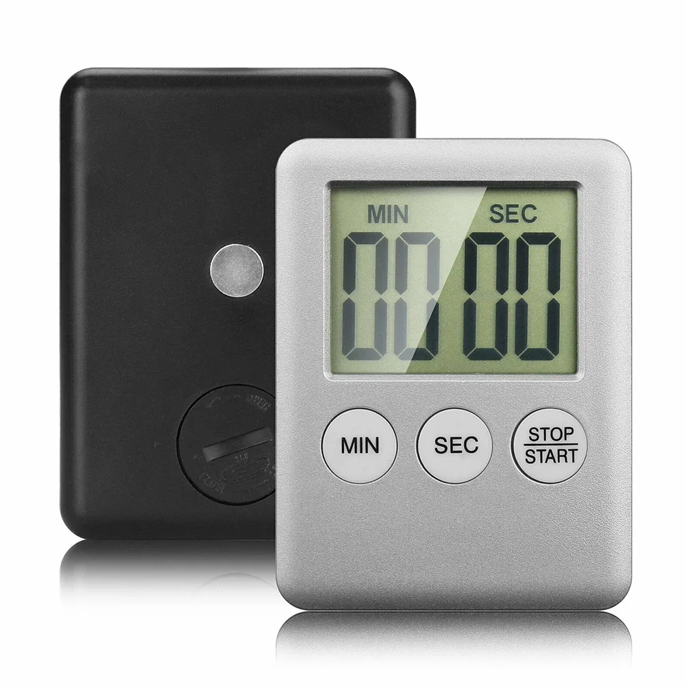 Countdown Cooking Timer Accessories Clock Digital Screen Kitchen Living Room Magnetic Multifunctional Office New