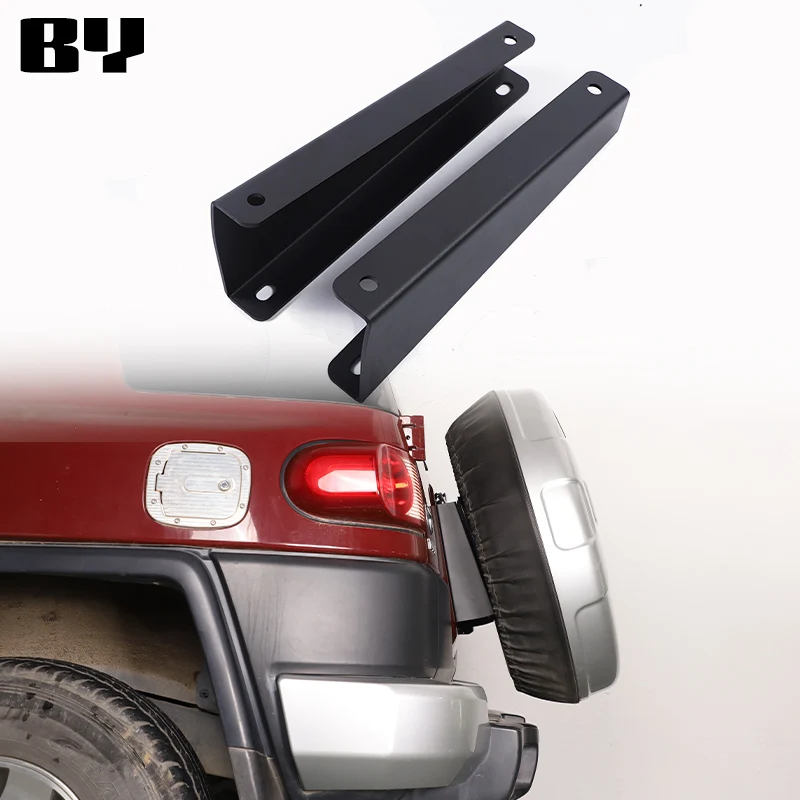 For Toyota FJ Cruiser 2007-2021 Off-road Large Spare Tire Fixed Move Up Bracket Modification Accessories Spare Tire Bracket