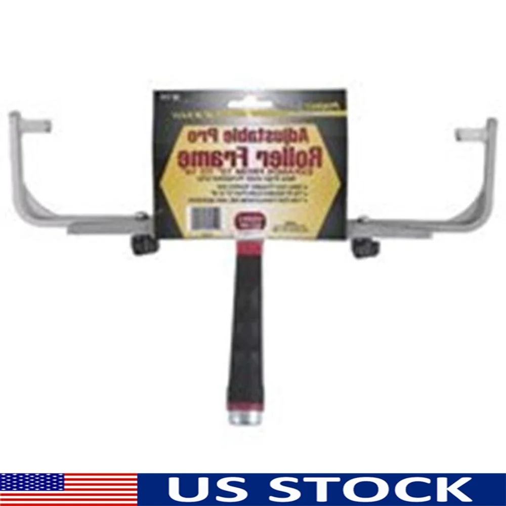 

Регулируемая рамка для малярного валика, прочная металлическая клетка 12-18 дюймов, совместимая с удлинительными стержнями, многоразовый инструмент для использования в помещении и на открытом воздухе