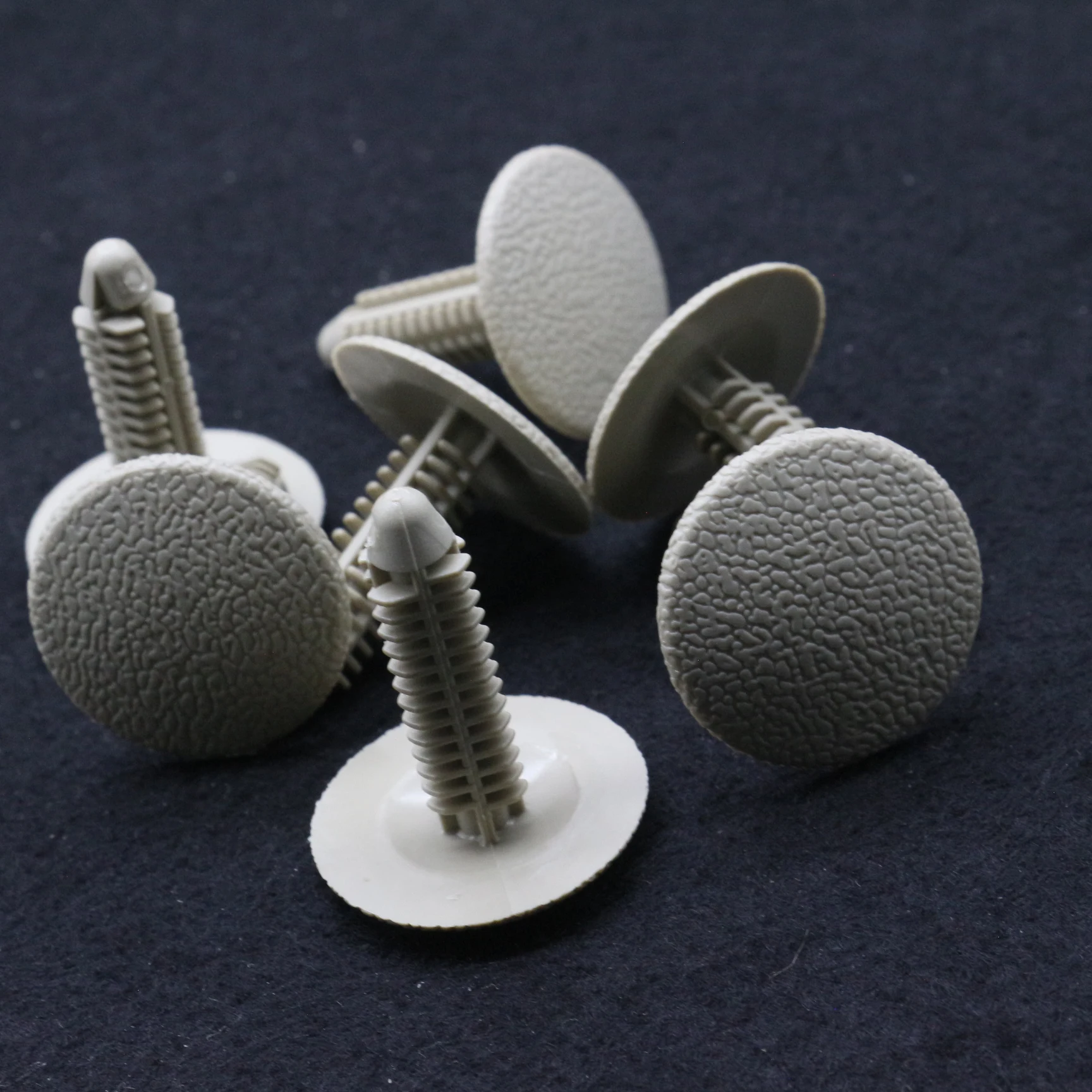 10 Pcs For Ford Headliner Retainer Rivet Clip For Ford XW7Z-6302354-AA6 Tan Nylon Roof Lining Trim Fastener Push Pin