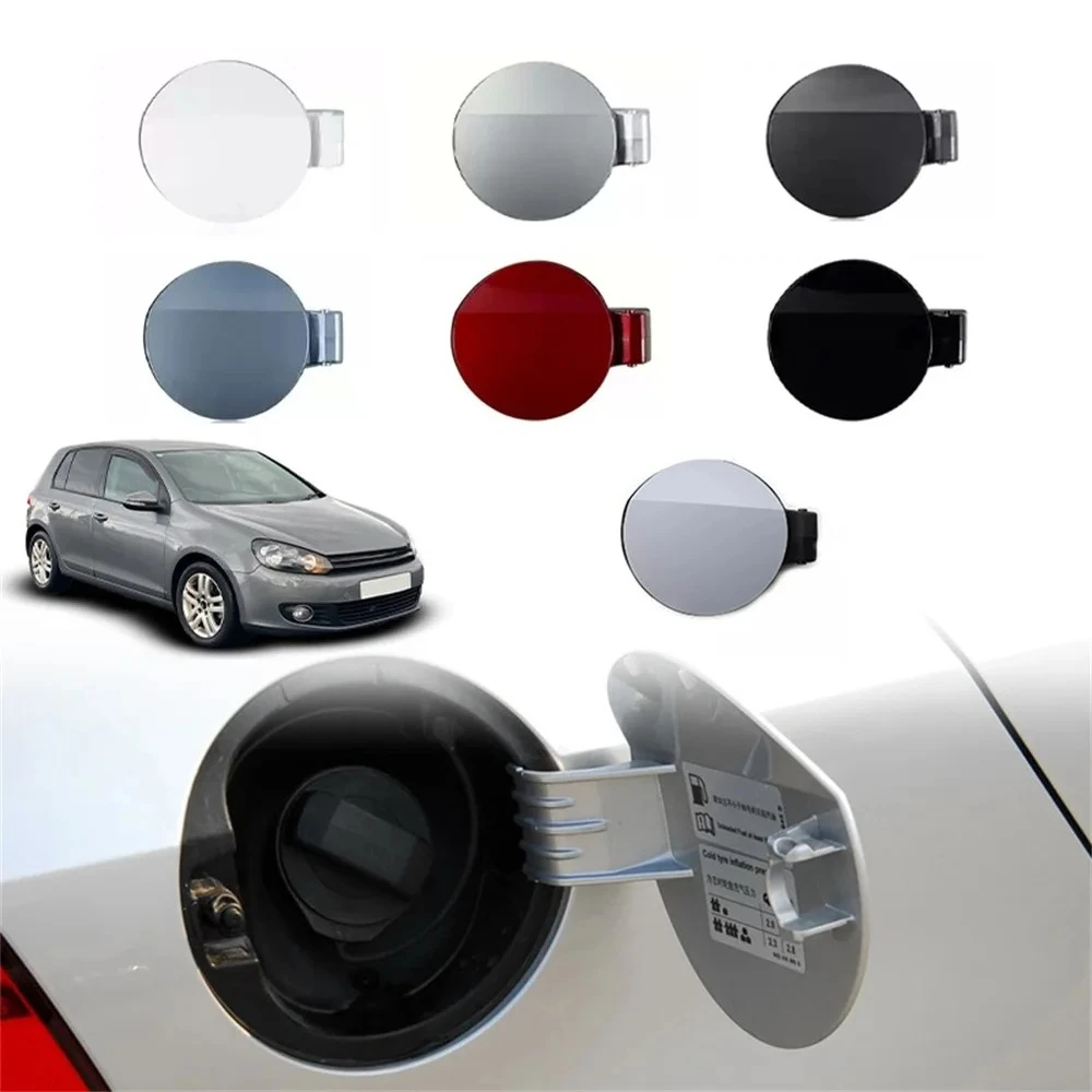 غير فتيلة أسود أحمر خزان الوقود الغاز حشو غطاء الباب غطاء رفرف غطاء لشركة فولكس فاجن جولف MK6 GTI 2009 2010 2011 2012 2013 5K6809857C GRU #3