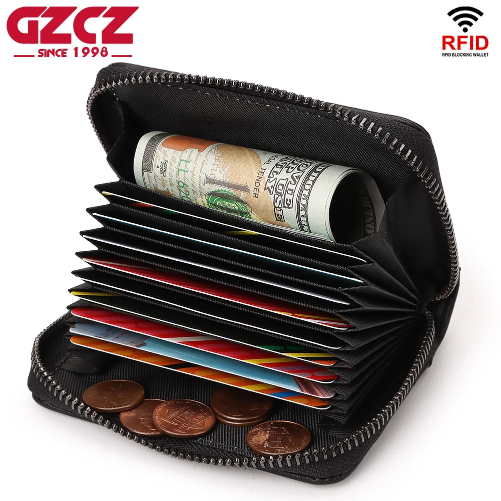 

Multi Slot Card Holder Fashion Small Wallet for Women Genuine Leather Business Bank Credit Card Bag Solid Leather Coin Pouch ﻿