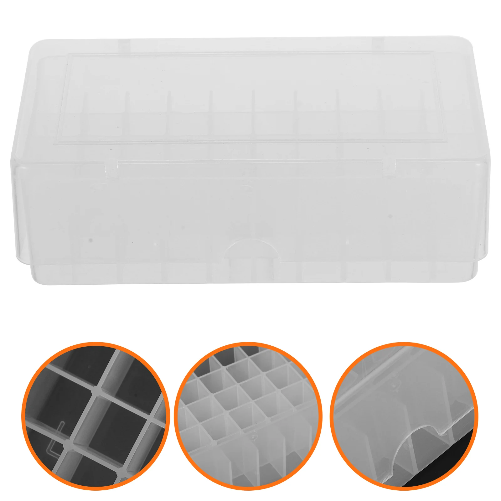 

50 Grid Storage Box 1 Sample Freezer Box 8ml 2ml Freezer Tubes Rack Lab ganizer Biological Samples Test Tube Holder
