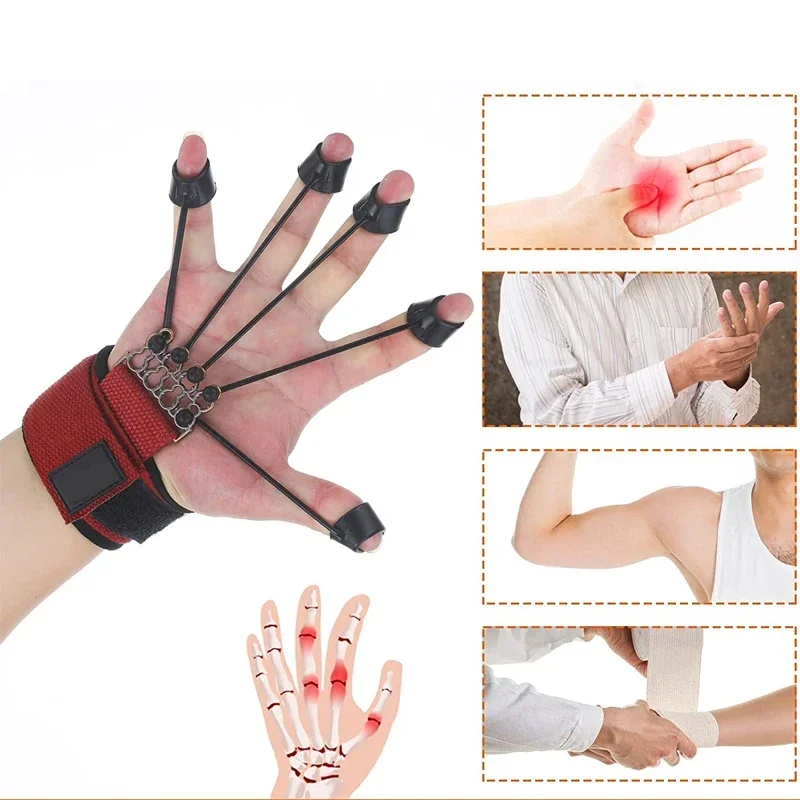 Hand Grip Strengthener Training Strengthens Fingers Forearm Trainer Finger Trainers Exercise for Hand Grips Gripster Arm Trainer