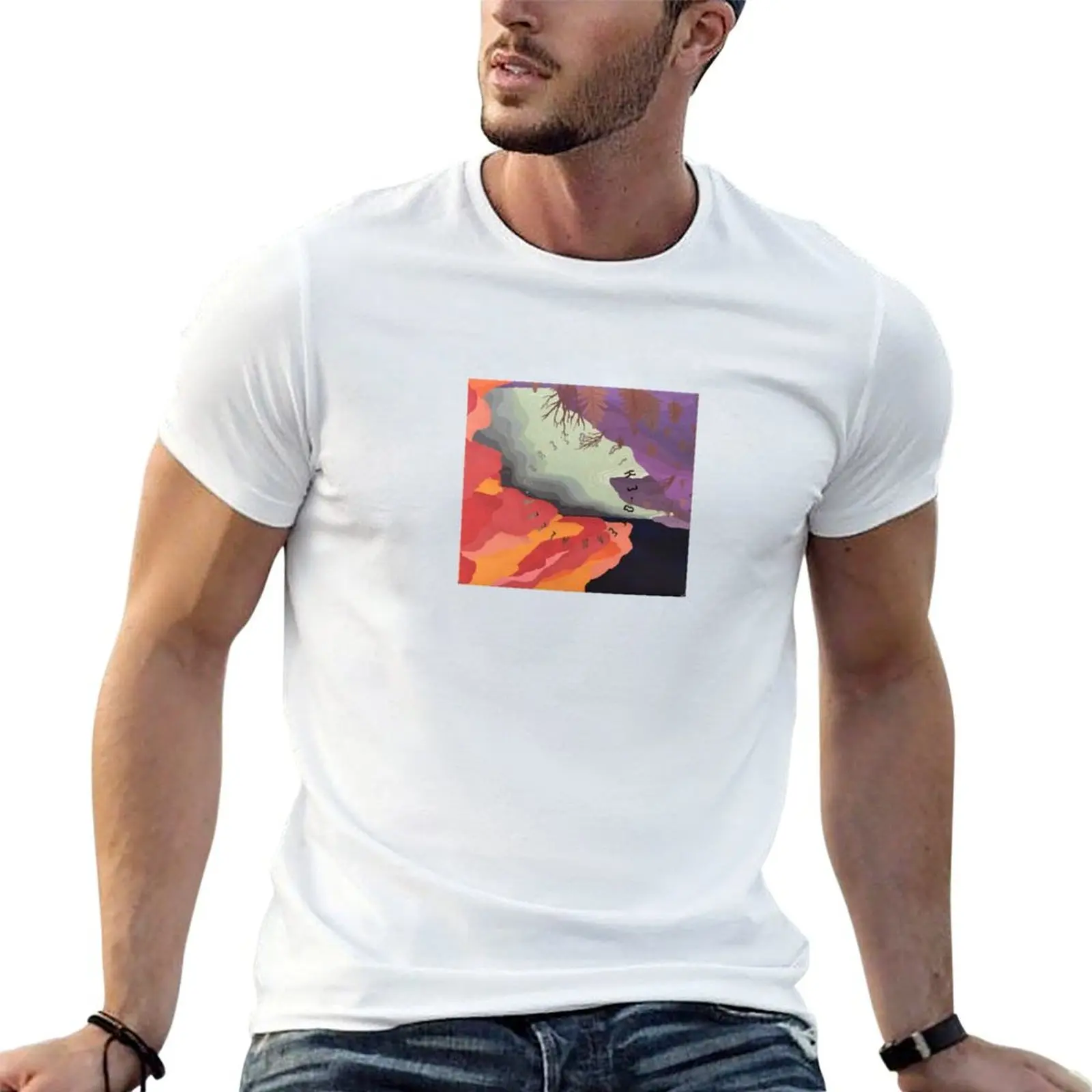 Ocean Alley - Chiaroscuro T-Shirt Relaxed Fit Casual Short Sleeve Top