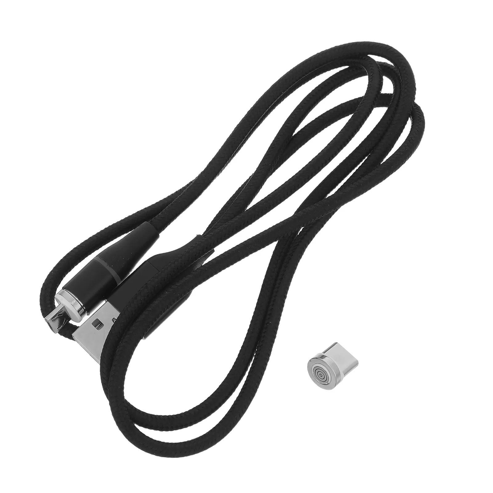 Magnetic USB-C Cable 3A Fast Charging Data LED Indicator Light Auto Shut Off When Fully Charged Type C Magnetic Charger