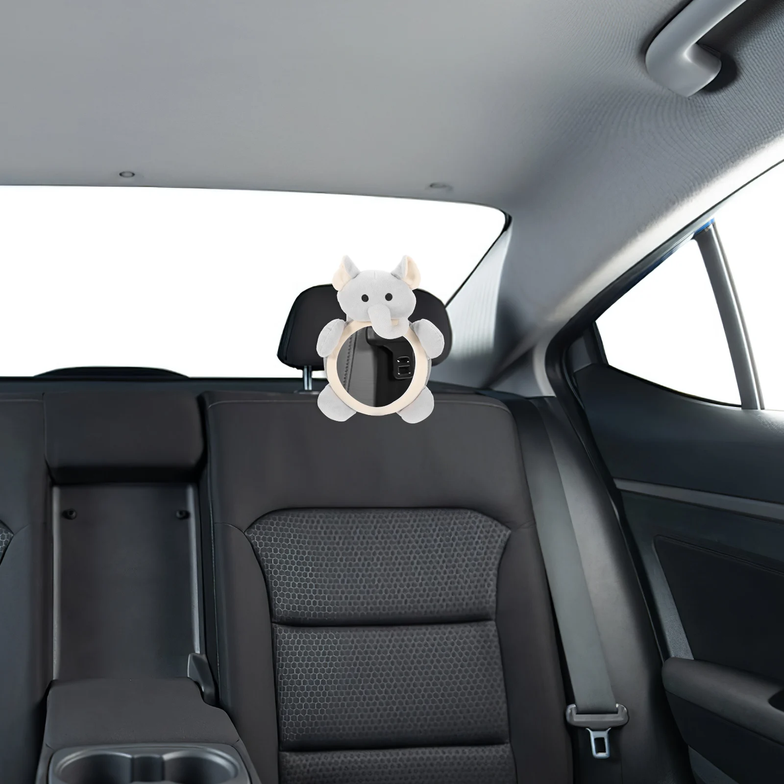 

Durable Baby Car Seat Safety Mirror Wide Angle View Elephant Shaped Carseat Mirror Backseat Mirror For Toddler
