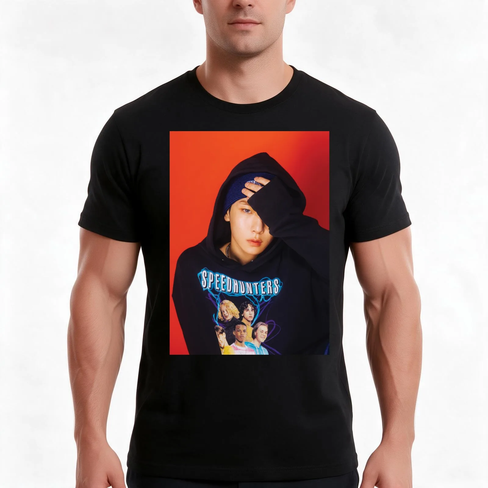 SHINee KEY ONE OF THOSE NIGHTS T-Shirt, Summer Casual Cotton Tee, Oversized Streetwear Tops, Vintage Graphic Print, 100% Cotton