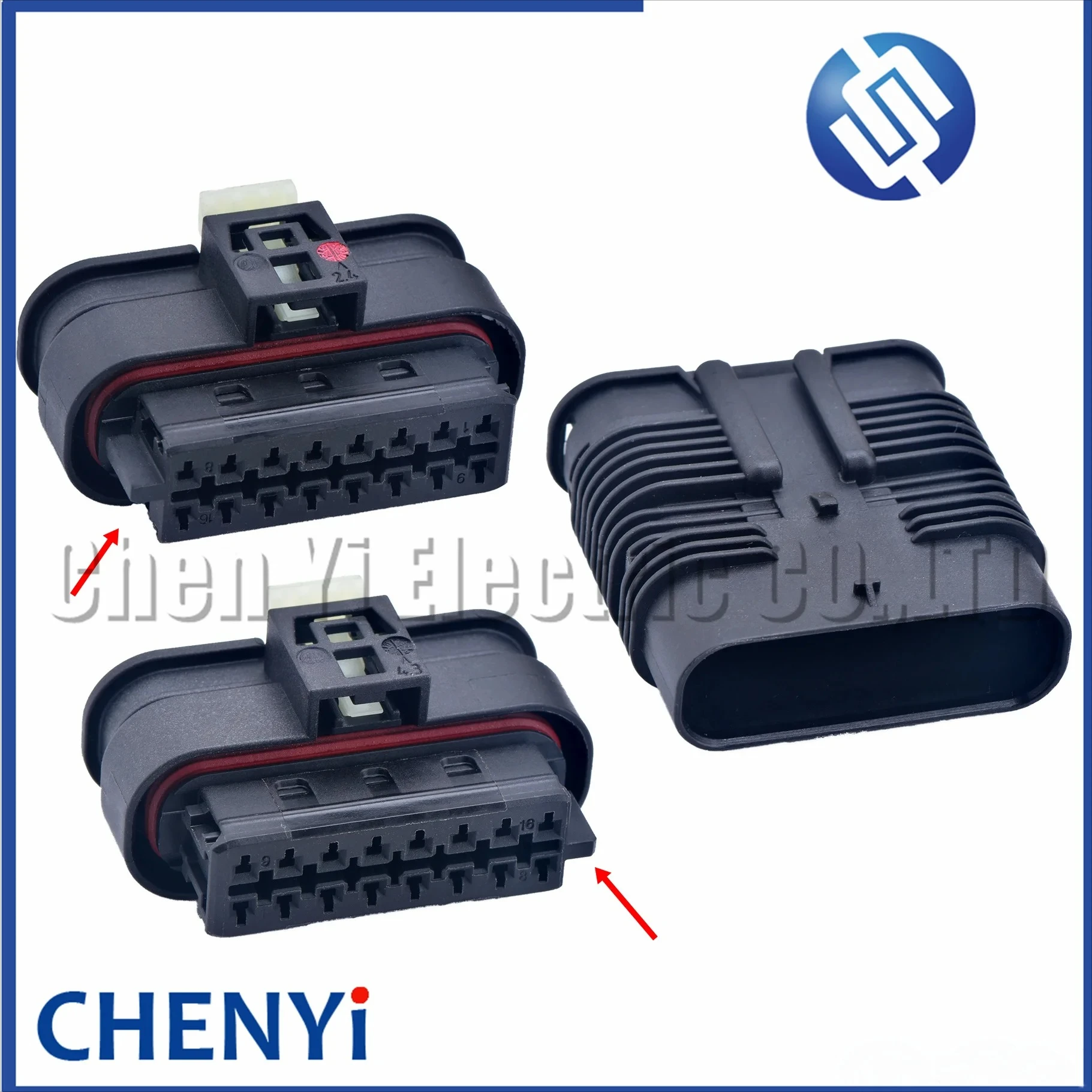 16 Pin Car Reversing Radar Camera Plug Car ACC Electric Socket A0001532222 805-587-541 805-588-571 807-445 805-587