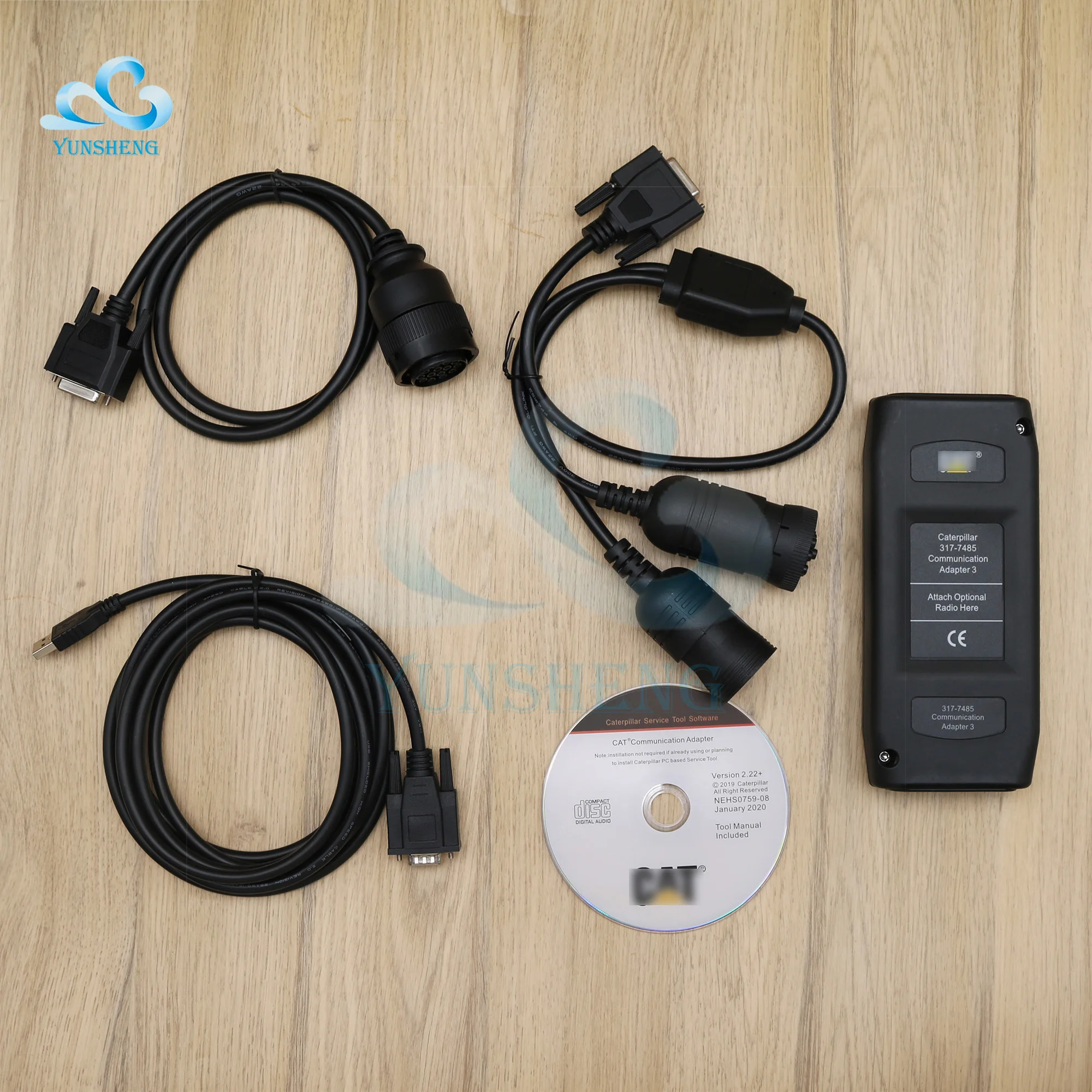 ET3 317-7485 Adapter For CAT Truck Excavator Diagnostic Tool Communication