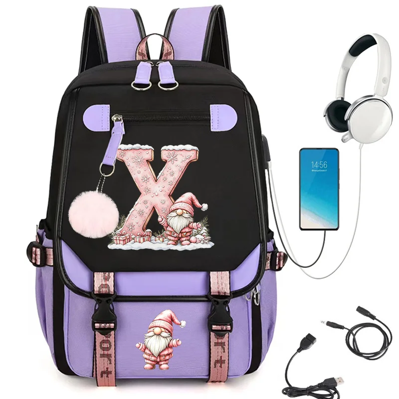 cute-xmas-santa-claus-print-26-letter-a-z-backpack-for-teen-girls-boys-schoolbag-christmas-casual-travel-laptop-school-backpack