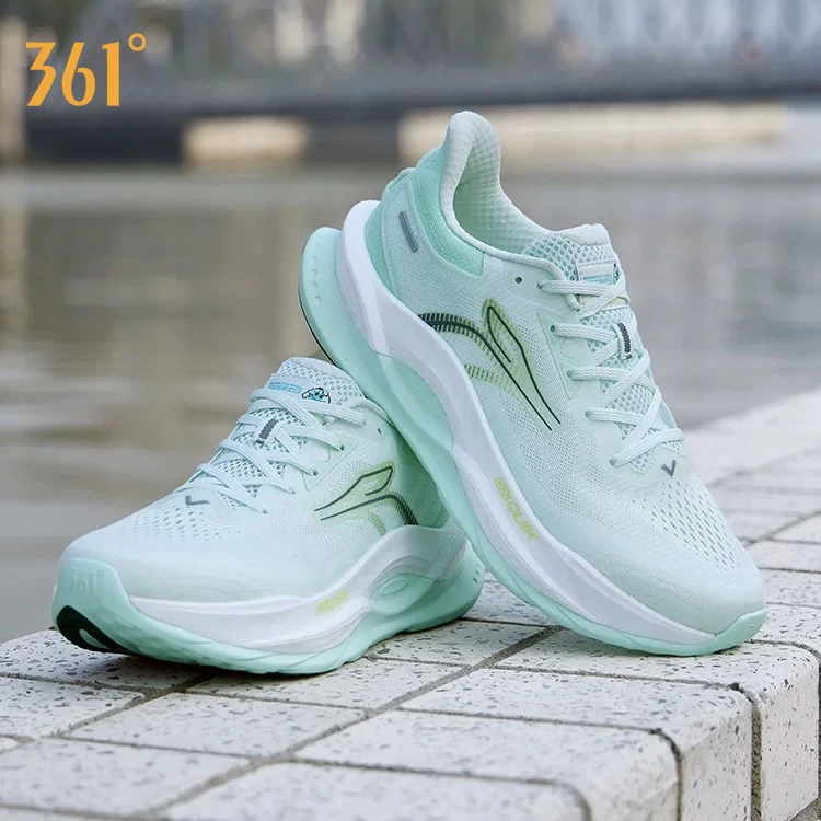 361 Degrees Fierce 5.0 Men Running Shoe Lightweight Breathable Shock-absorbing Comfortable Wear-resistant Male Sneaker 672522218