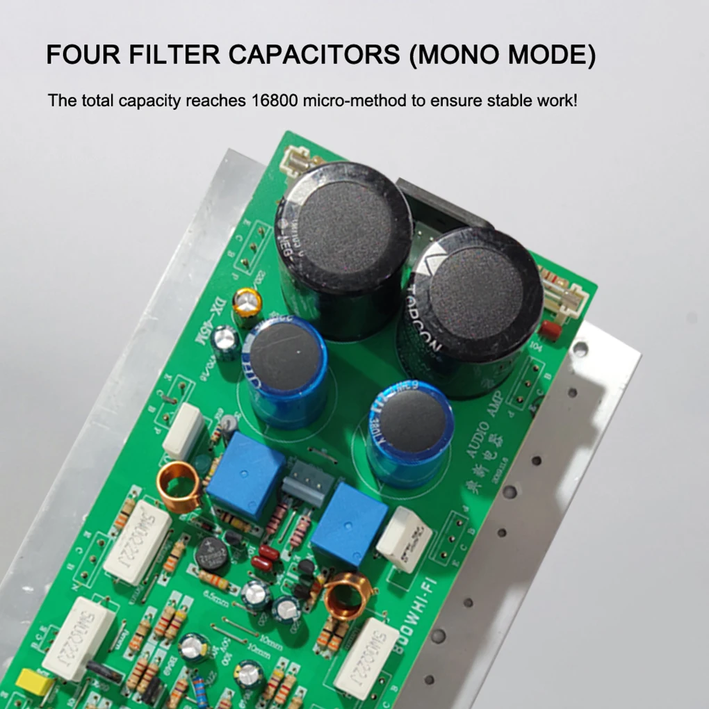 carte-d'amplificateur-de-conception-de-circuit-de-carte-d'amplificateur-de-puissance-de-canal-de-touristes-stereo-800w-ac24-36v