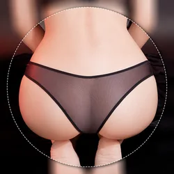 Low Rise Waisted Panties for Sexy Women Lingerie Sheer See Through Ultrathin Underwear Breathable High Elastic Exotic G-string