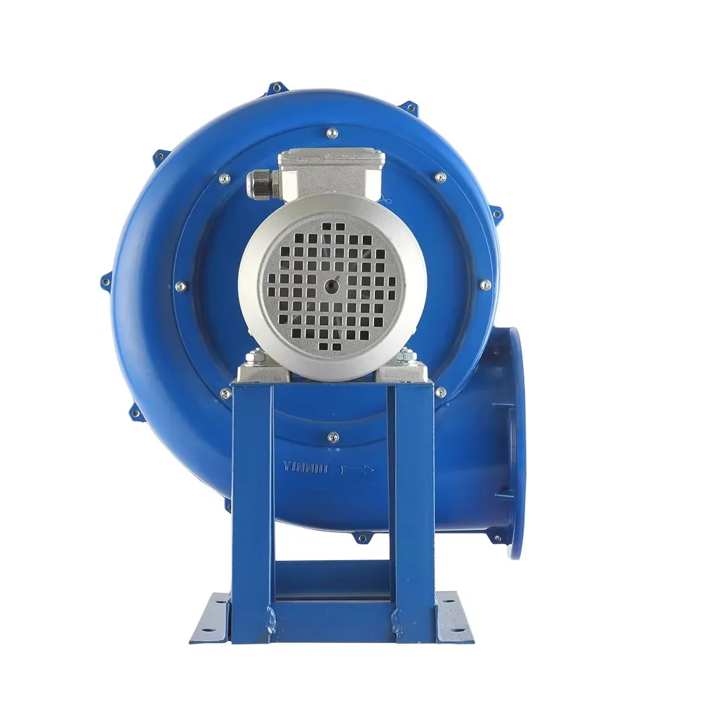 

Industrial Blower: Blue Boiler Forced Draft Fan With Copper Motor