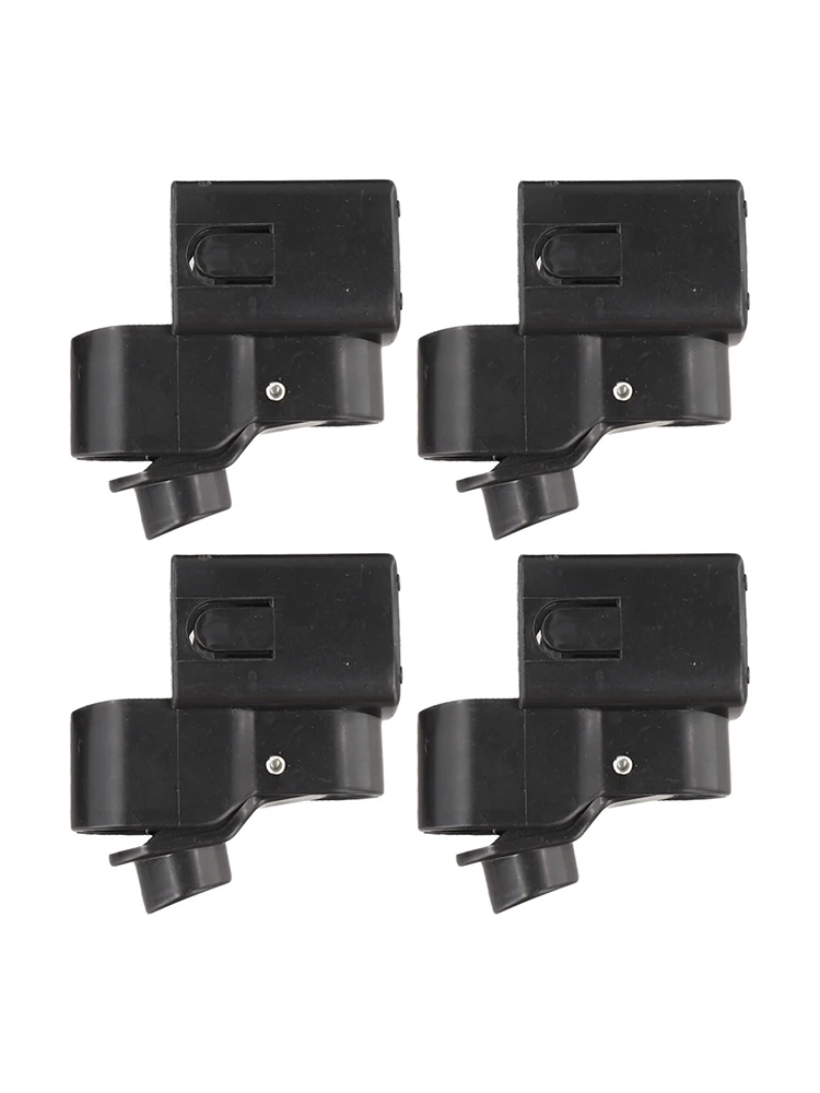 Gazebo Foot Button Set 4pcs for Up Tent Canopy Awning Leg Poles Plastic Button Design for 34x34mm Square Pipe Compatibility