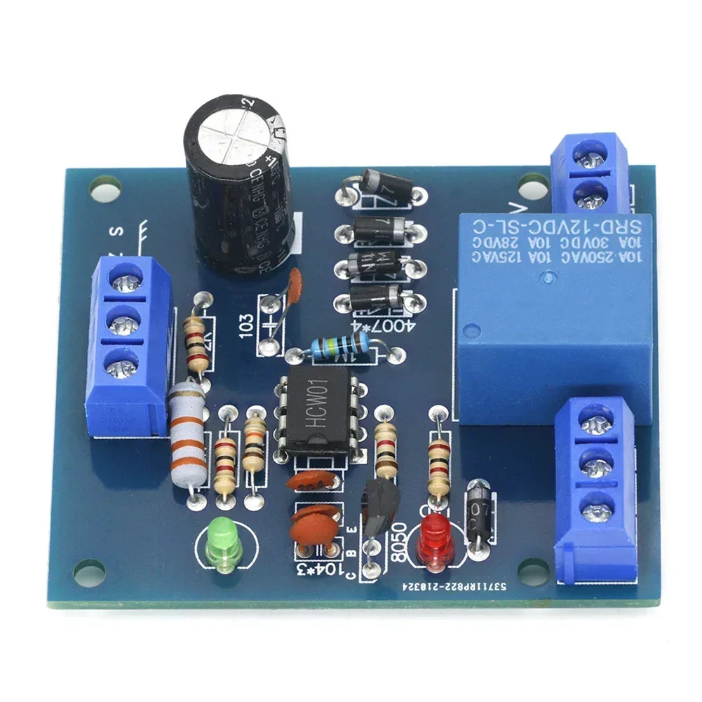 Automatic 9V-12V Water Level Controller Sensor Circuit Board With Relay Output For Pump Control In Home Factory Or Mining Tanks