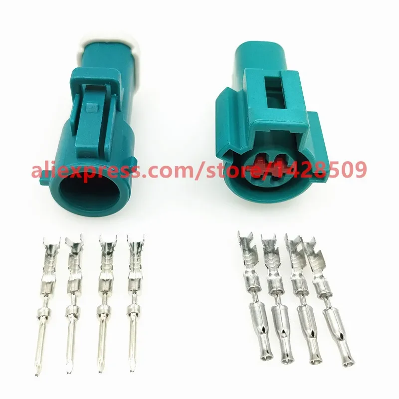 1 Set 4 Pin Automobile Waterproof Socket 1.5 Series Auto Male Female Docking Cable Connector