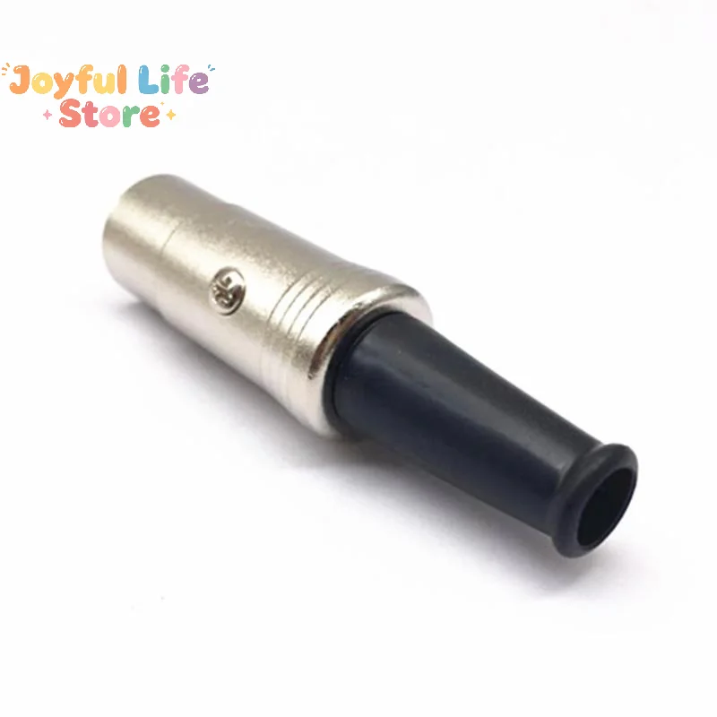 Hot 1/2Pcs Microphone Audio Cable Plug Connector MIC Cable Terminal Plug 5 Pin DIN Midi Connector Cable Audio Adapter Male Plug