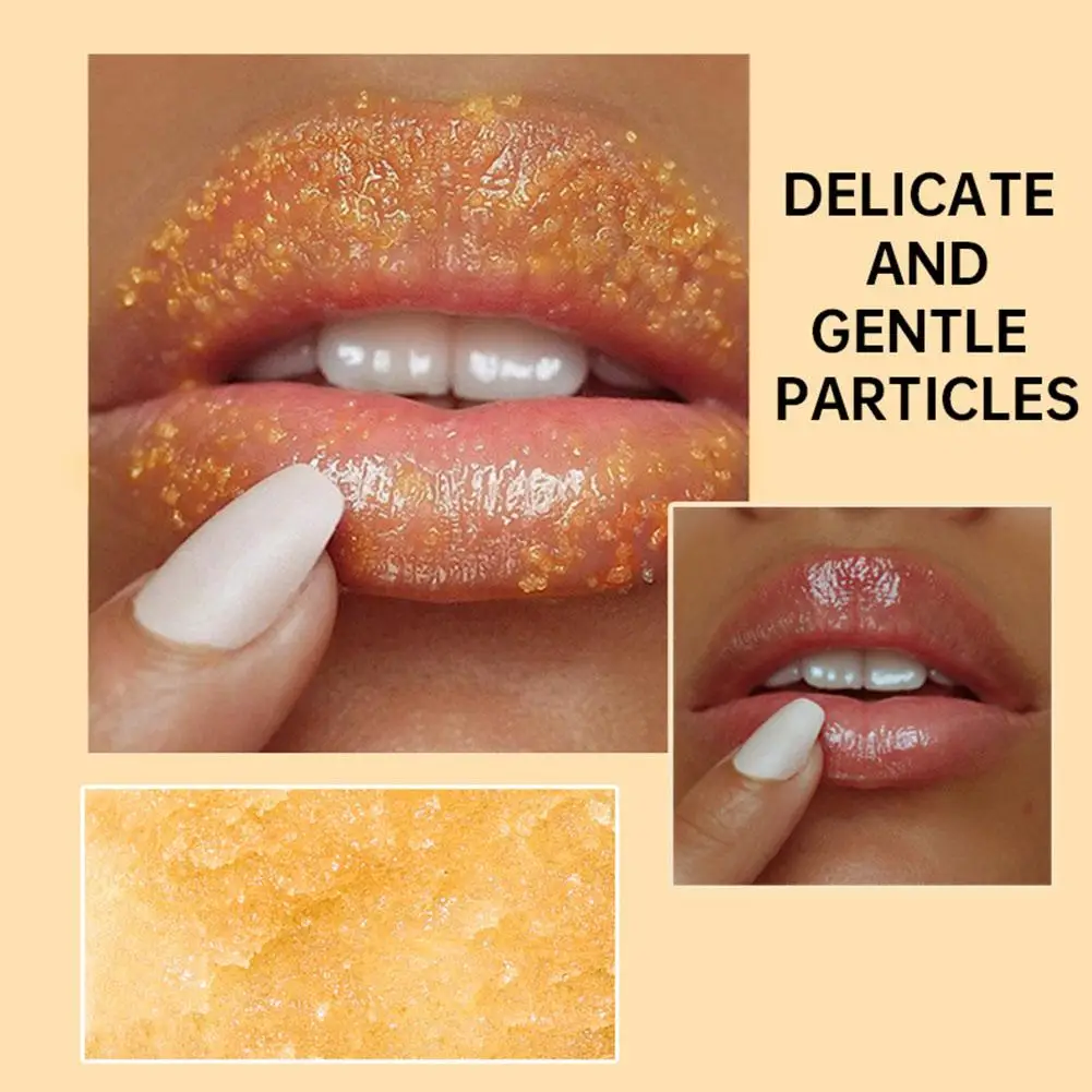 30g Turmeric Lip Scrub Lip Treatment Balm Exfoliating And Lines Balm Lip & Cracked Prevention Reduces Dry Lip Hydrating O2b0