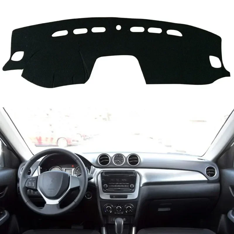 

For Suzuki Vitara Escudo 2015 2016 2017 2018 Dashboard Cover Mat Pad Dashmat Sun Shade Instrument Carpet Car Styling Accessories