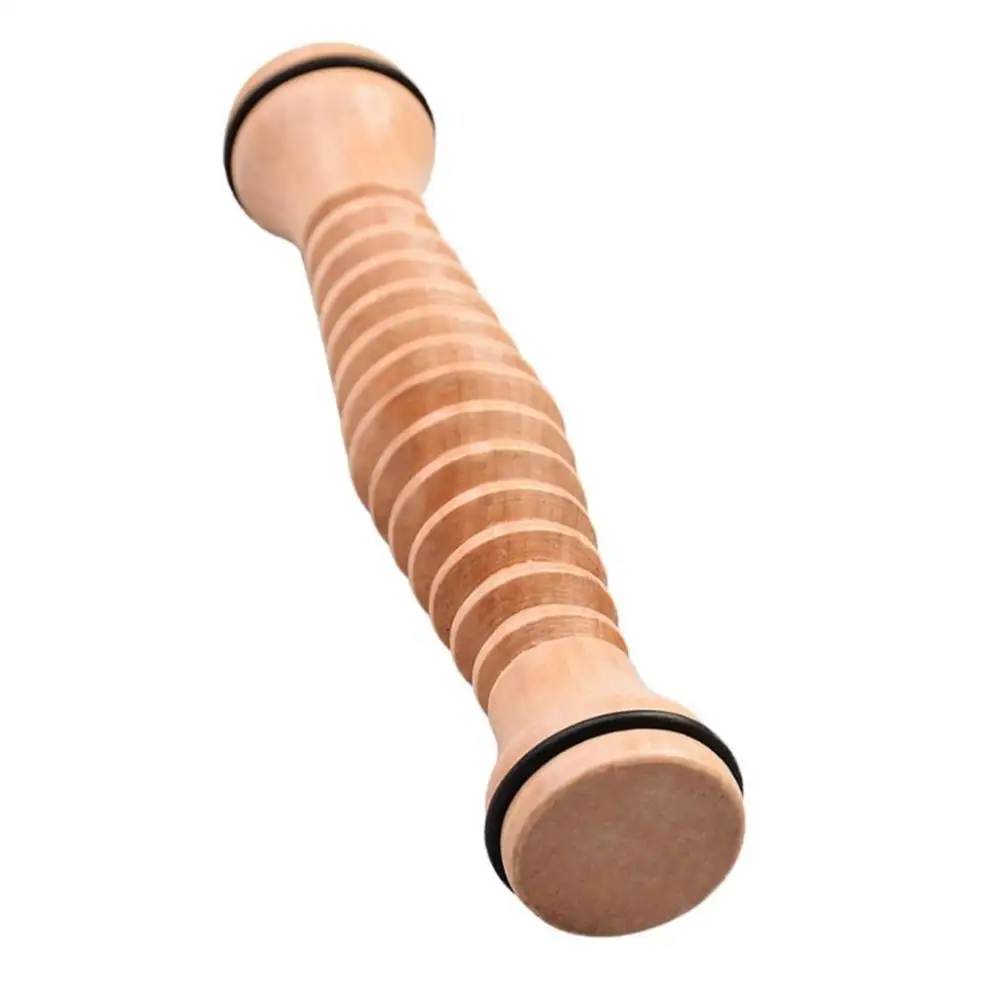 

Tissue Massage Health Care Stress Relief Relax Foot Roller Massager Foot Care Tool Wooden Exercise Roller Acupressure Machine