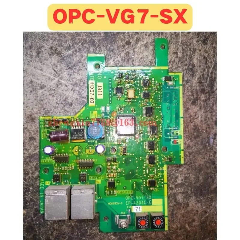 Used Communication Card OPC-VG7-SX EP-4304C-C Normal Function Tested OK