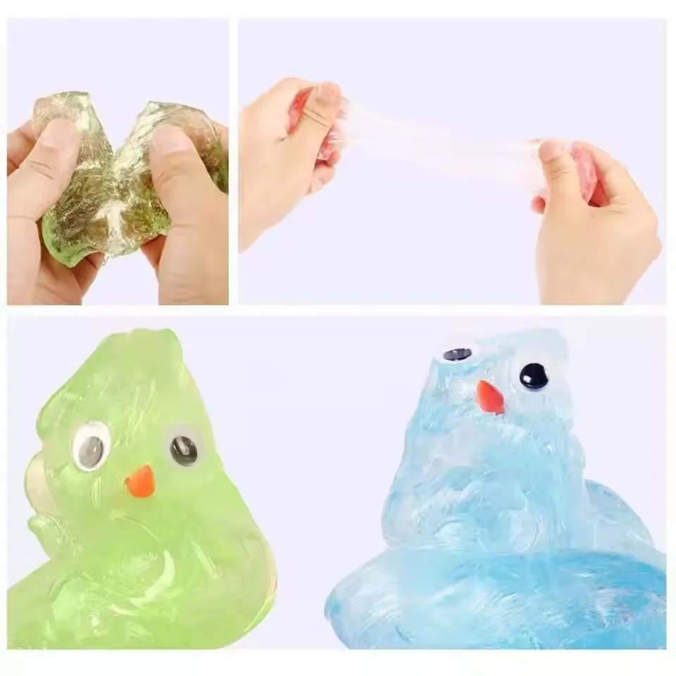 Non-newtonian Liquid Decompression Toy Transparent Liquid Glass DIY Handmade Fun Stress Relieving Non Stick Children Gifts