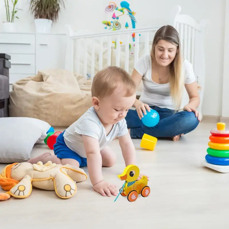 幼児、動物デザイン、プッシュプル玩具、ウォーキング-学習玩具、2スライドウェイ、モンテッソーリ