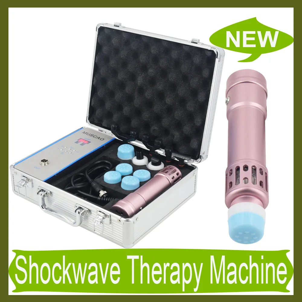 

2 In 1 Shockwave Therapy Machine ED Treatment Pain Relief Shock Wave Physiotherapy Body Massager With 11 Head Plantar Fasciitis