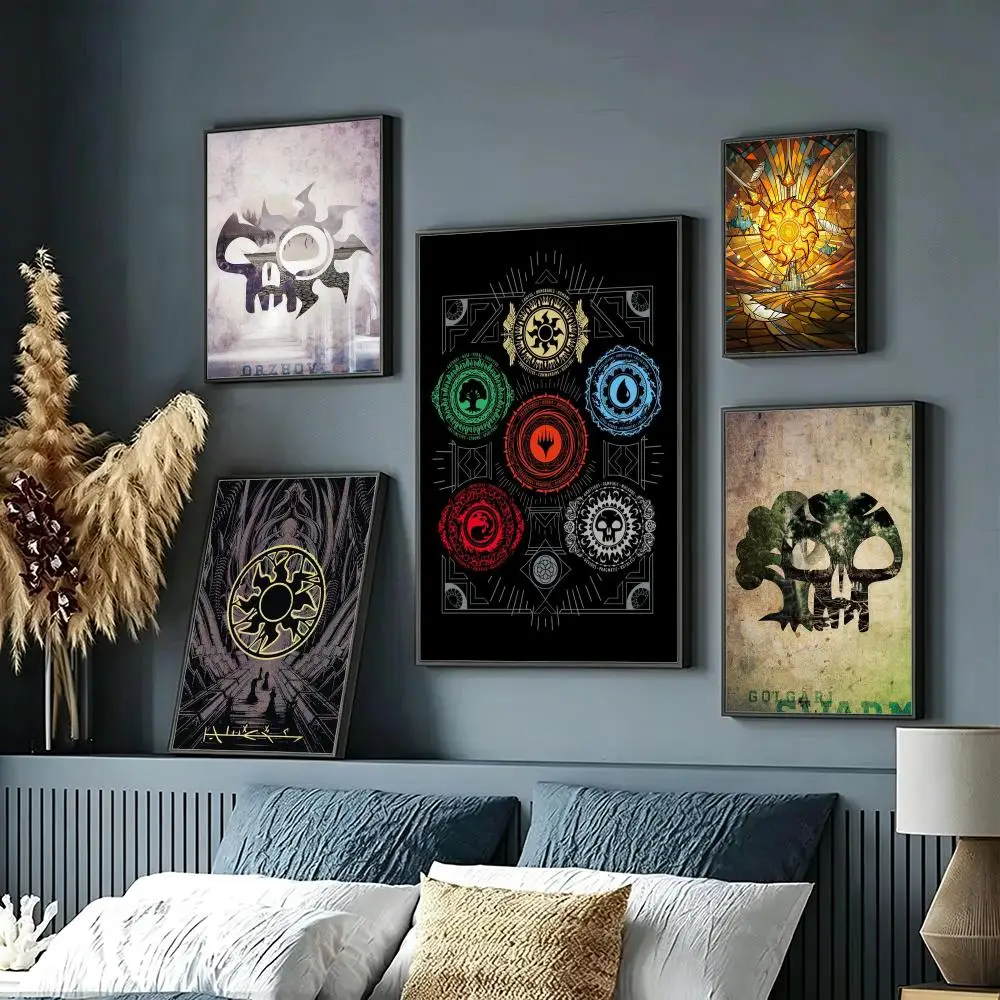 game Magic: The Gathering Poster HD Poster Sophisticated Modern Aesthetic Wall Art For Living Room Bedroom Office Cafe Decor