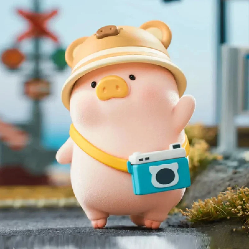 

Lulu The Piggy Travel Series слепая коробка коробка-сюрприз оригинальная фигурка мультяшная модель Mystery Box коллекция подарок для девочек