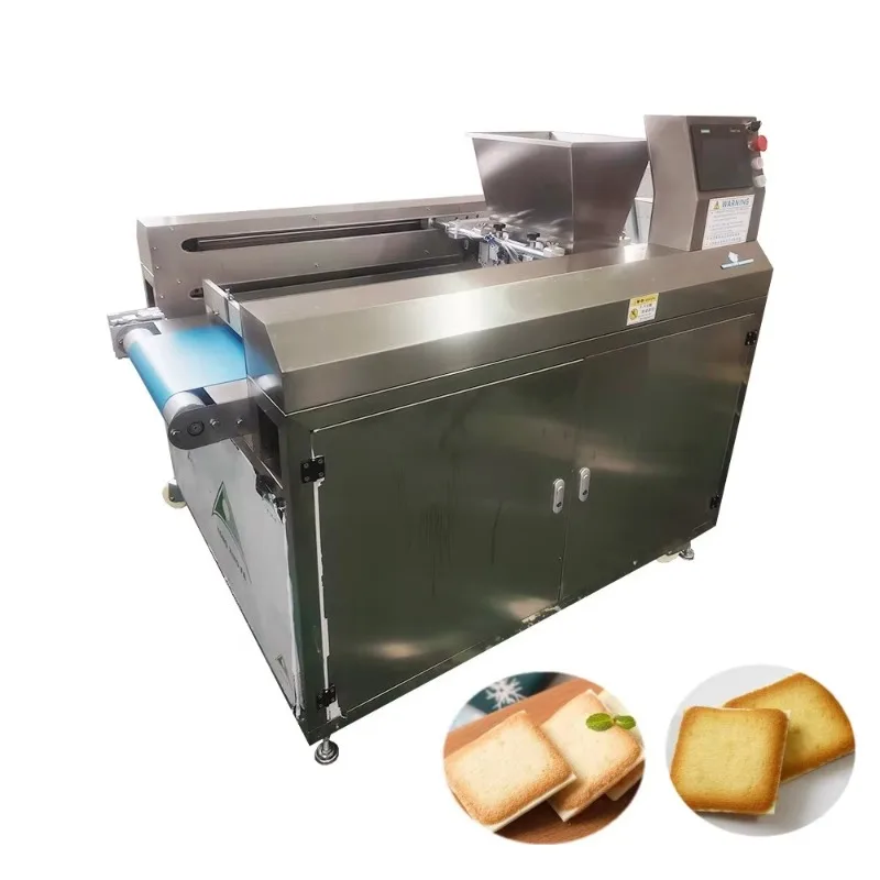 PLC Automatic Pancake Sesame Pancake Making Machine Small Cracker Biscuit Machine Biscuit Depositor Customized