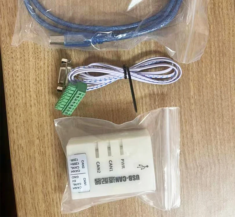 USB to CAN communication module for test the Robot Joint