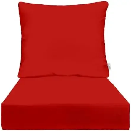 Sunbrella Deep Seating Cushion with Pillow Back | 24