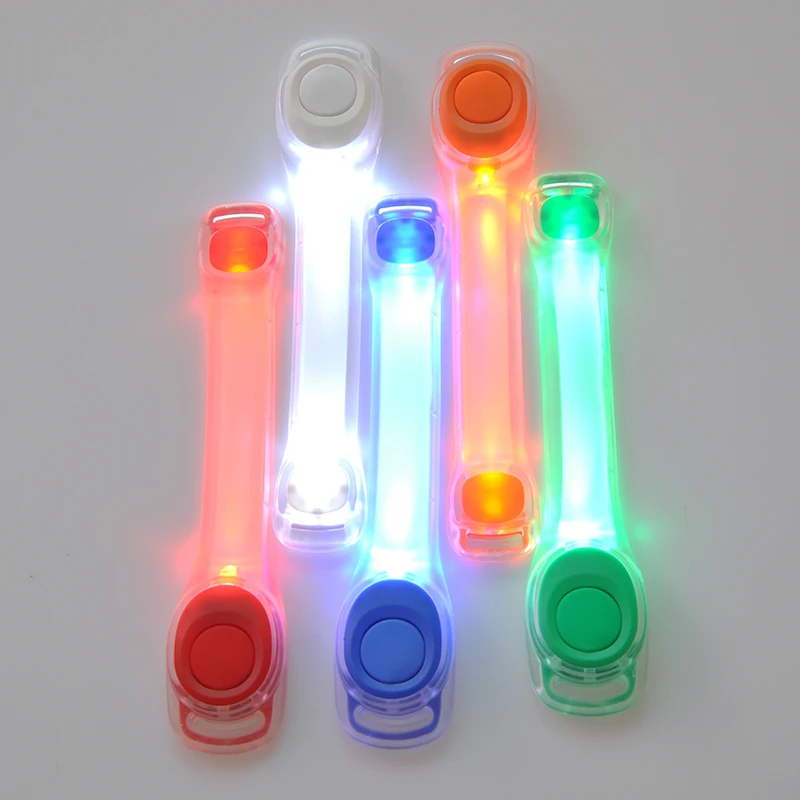 Adjustable Wearable LED Armband Easy to Adjust for a Loose or Snug Fit for Party Raves Festivals Concerts