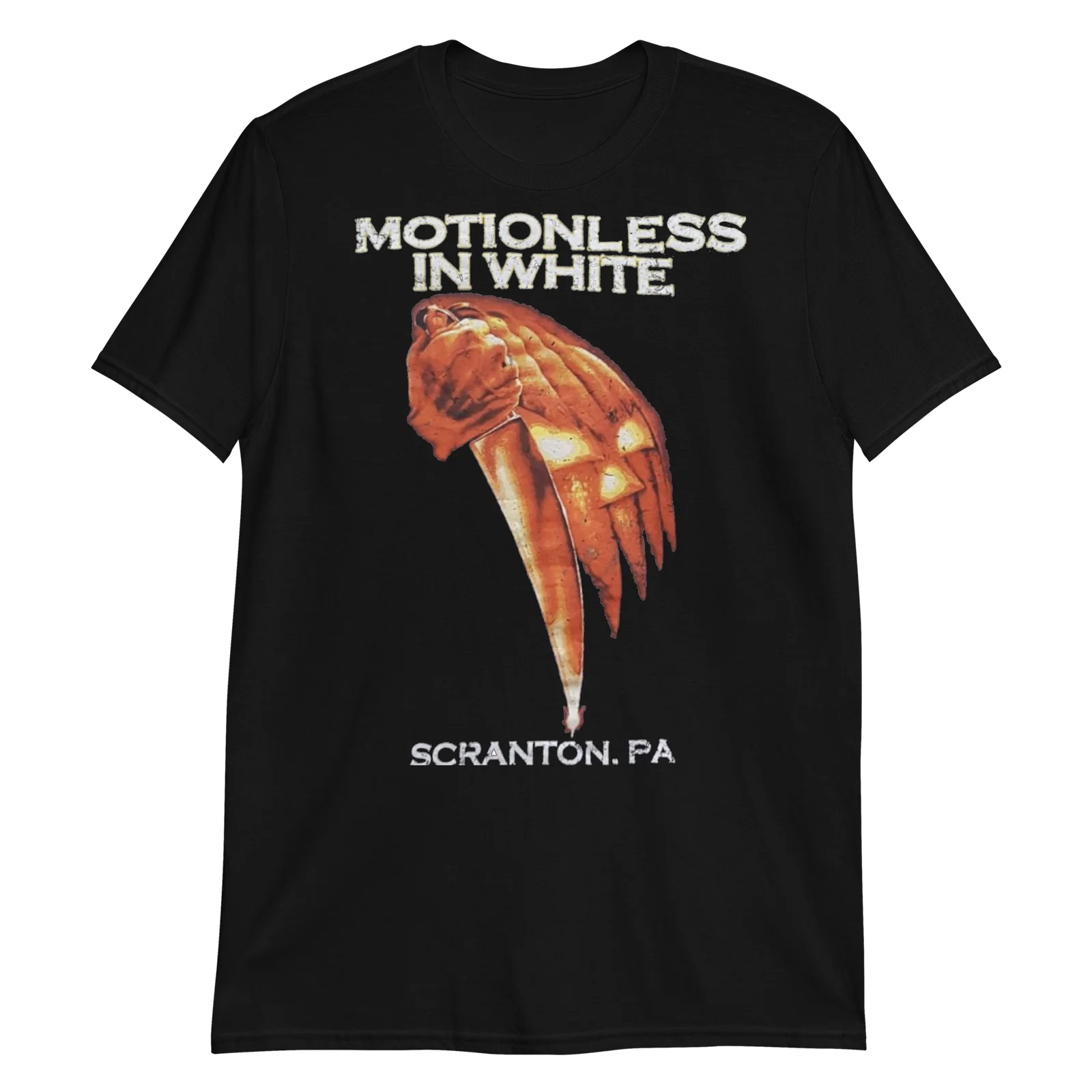 MOTIONLESS IN WHITE Halloween 78-Rip Scranton PA Metalcore Band T-Shirt