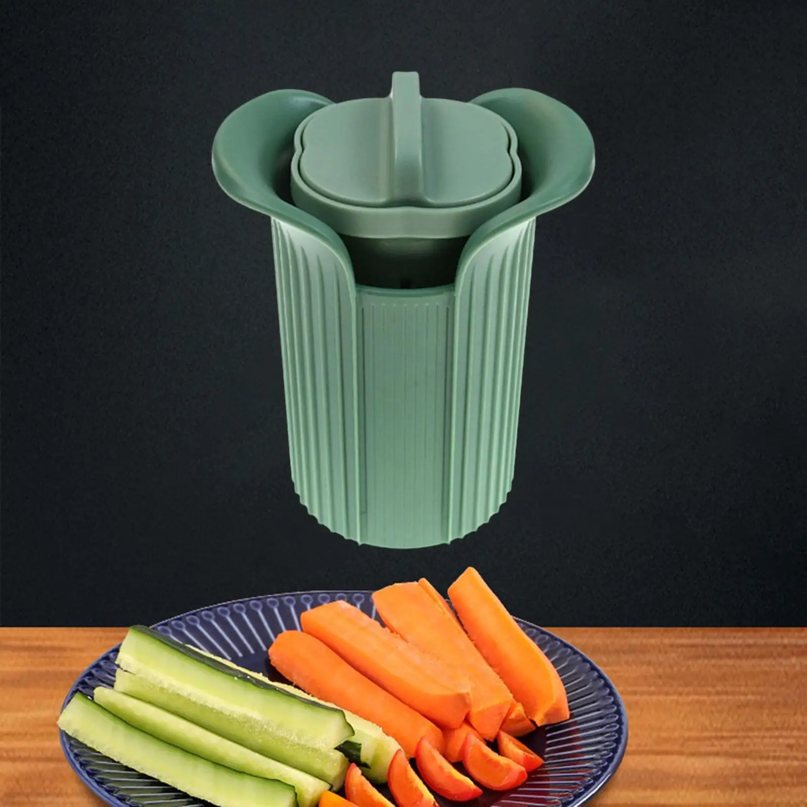 Cucumber Slicer Manual Banana Slicer Grape Slicer for Butter Cherries Potato
