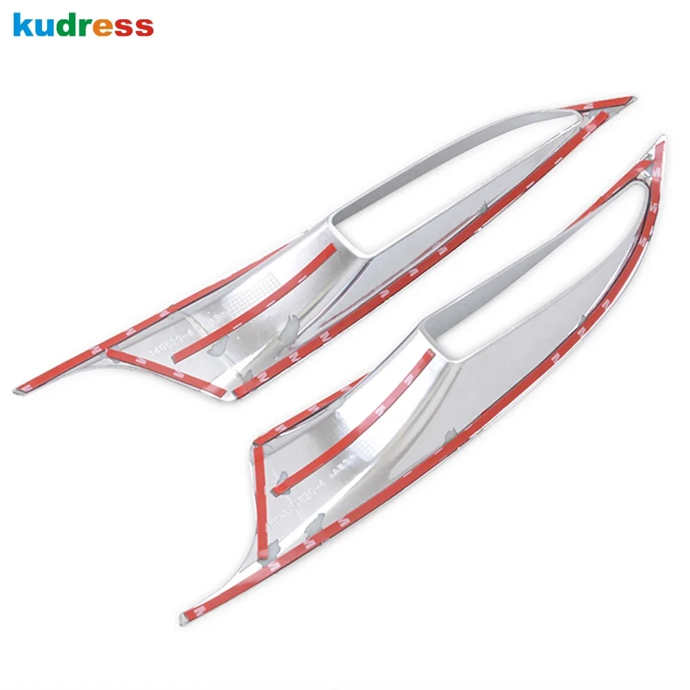 For Mazda 3 M3 Axela 2017 2018 Sedan Chrome Car Rear Fog Light Lamp Cover Trims Back Foglight Bezel Frame Accessories - view 6
