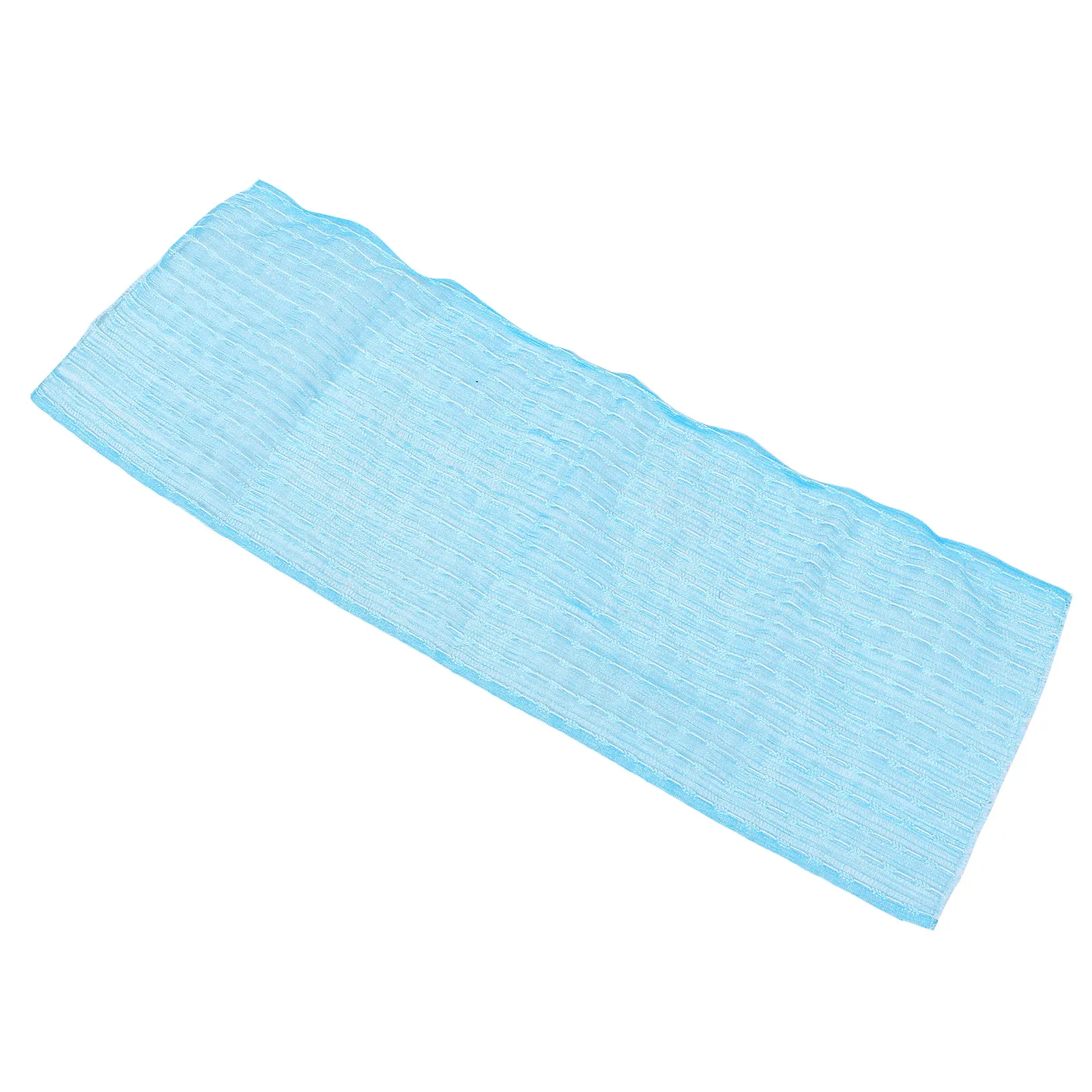 

Foam Bath Towel 35X12 Inch Blue Japanese Exfoliating Washcloth Back Scrubber Body Cleansing Strip Quick Dry Shower Cloth