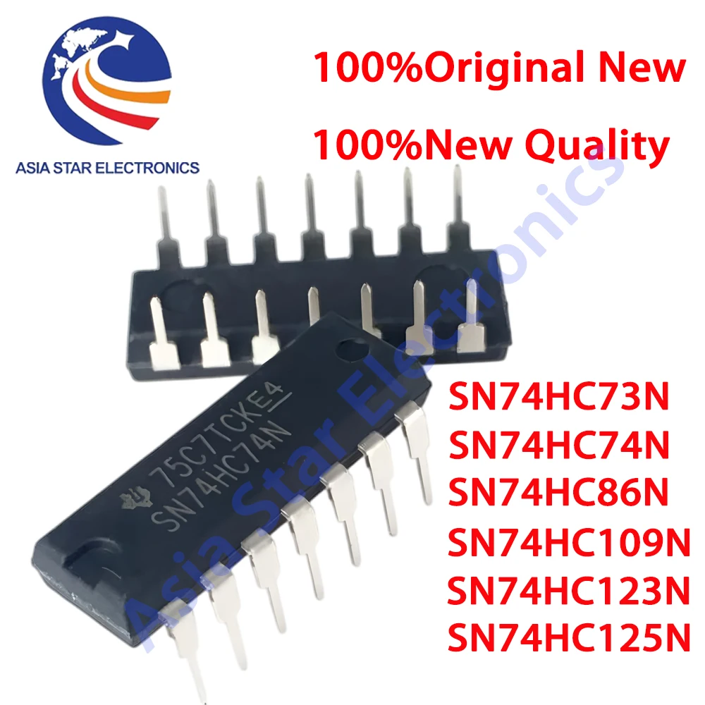 SN74HC00N SN74HC04N SN74HC08N SN74HC14N SN74HC32N SN74HC74N SN74HC86N SN74HC595N SN74HC138N SN74HC257N SN74HC393N SN74HC590AN