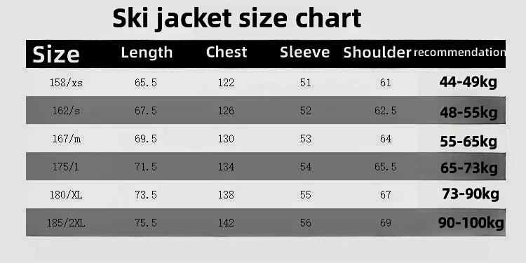 KEEPMONEY Ski Jacket Pants Suit for Men and Women Windproof Waterproof Warm Outdoor Sports, Snowboard Coat Trousers High Qualit