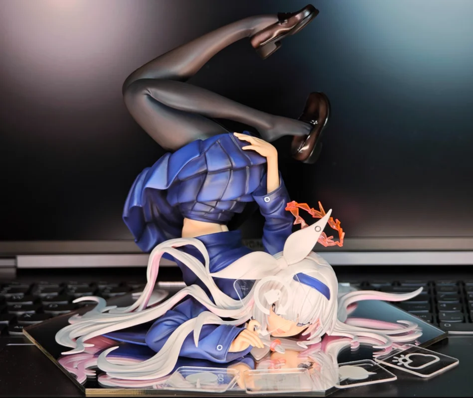 アップファクトリー プラナ ローテーションロック アクションフィギュア 倒立ポーズモデル ロングヘア 黒ストッキング アズールレーン キュートミラーベースフィギュア